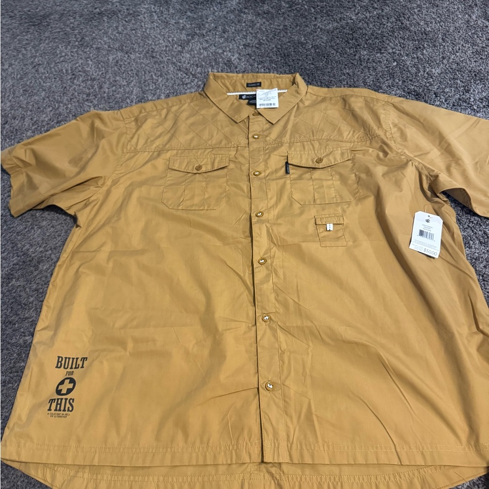 Men's Tan Shirt